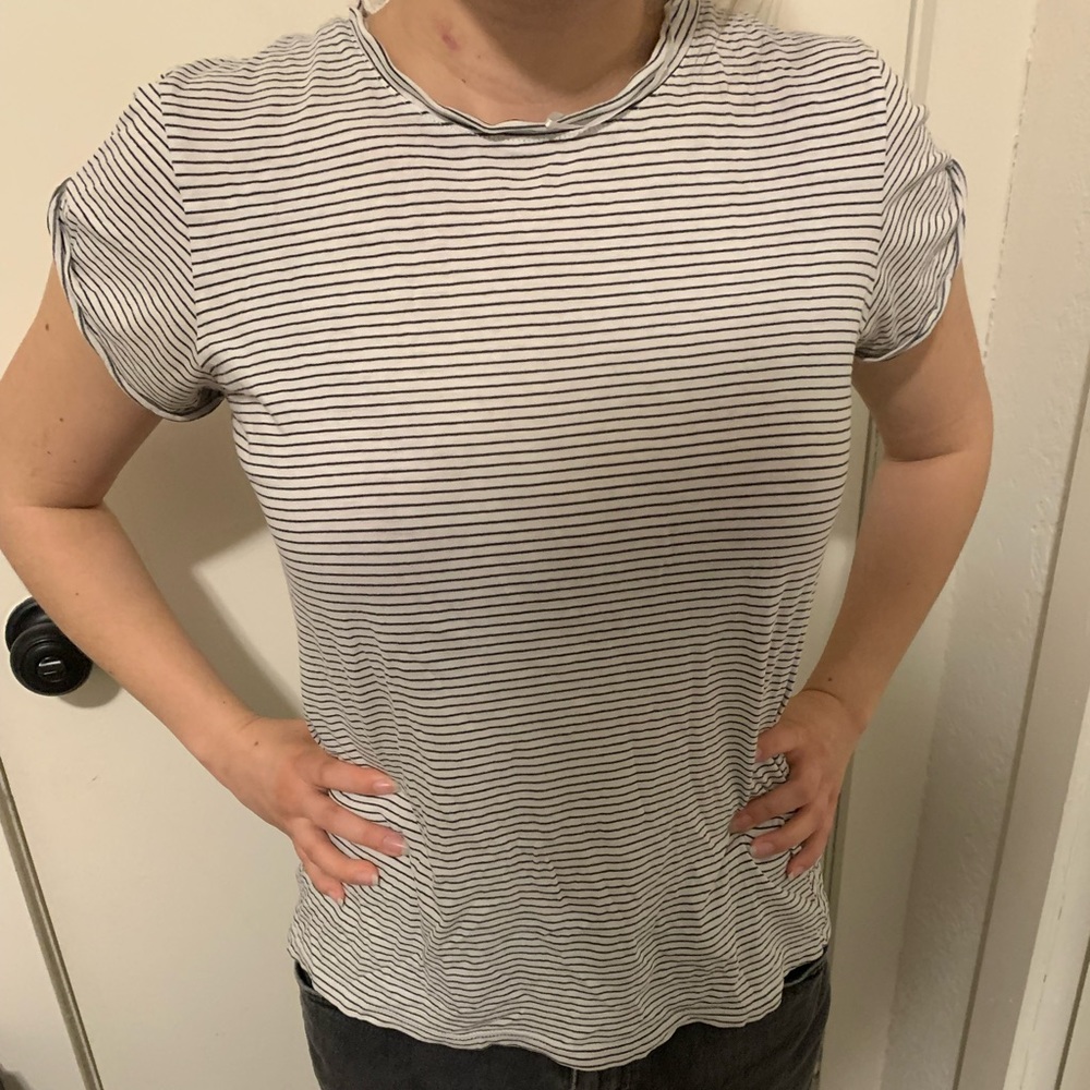 H&M Basic Divided Collection striped Tee